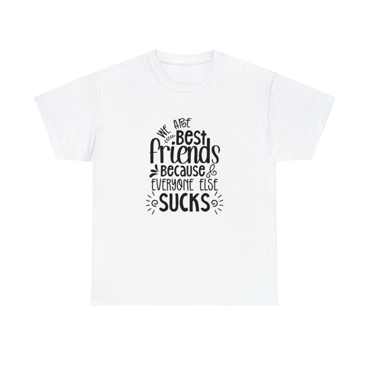 Somos mejores amigos (Camiseta unisex para adultos)
