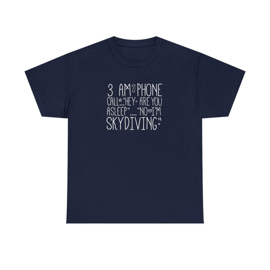 Llamada telefónica a las 3 a. m. (camiseta para mujer adulta)